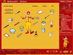 Example of the course for McDonalds