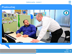 Example of a video course from ČSOB